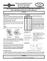 macromatic Time Ranger TR-681 Series Installation Instructions preview