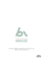 MACROMEDIA BREEZE-USING THE  BREEZE PLUG-IN FOR MICROSOFT... Use Manual preview