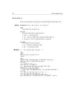 Предварительный просмотр 294 страницы MACROMEDIA COLDFUSION 4.5-CFML LANGUAGE Reference