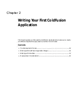 Preview for 29 page of MACROMEDIA COLDFUSION 5-DEVELOPING Develop Manual