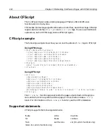 Preview for 264 page of MACROMEDIA COLDFUSION 5-DEVELOPING Develop Manual