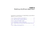 Preview for 47 page of MACROMEDIA COLDFUSION MX 61-GETTING STARTED BUILDING COLDFUSION... Getting Started