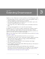 Предварительный просмотр 99 страницы MACROMEDIA DREAMWEAVER 8-EXTENDING DREAMWEAVER Manual