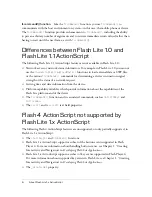 Preview for 6 page of MACROMEDIA FLASH 8-LEARNING FLASH LITE 1.X ACTIONSCRIPT Manual