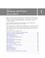 Preview for 21 page of MACROMEDIA FLASH 8-USING FLASH Use Manual