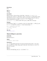 Preview for 121 page of MACROMEDIA FLASH MEDIA SERVER 2-SERVER-SIDE ACTIONSCRIPT... Reference