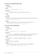 Preview for 106 page of MACROMEDIA FLASH MX 2004-FLASH JAVASCRIPT DICTIONARY Manual