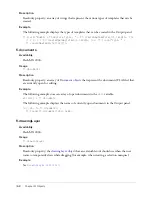 Preview for 168 page of MACROMEDIA FLASH MX 2004-FLASH JAVASCRIPT DICTIONARY Manual