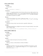 Preview for 219 page of MACROMEDIA FLASH MX 2004-FLASH JAVASCRIPT DICTIONARY Manual