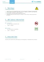 Preview for 3 page of MacroMedics LEX-Ultra Manual Instructions For Use