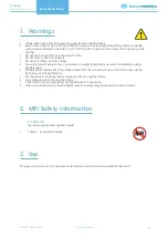 Preview for 4 page of MacroMedics MacroBath Trolley Instructions For Use Manual