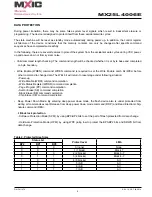 Preview for 9 page of Macronix MX25L4006E Manual