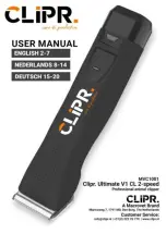 Macrovet Clipr. Ultimate 2-speed User Manual preview