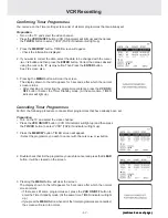 Preview for 57 page of Macrovision Corporation DVD/VCR Combo Owner'S Manual