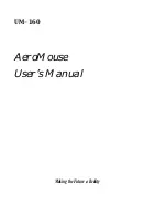 Preview for 1 page of Macsense AeroMouse UM-160 User Manual