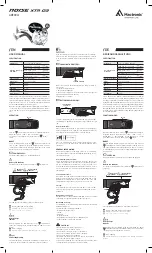 Mactronic noise XTR 03 User Manual preview