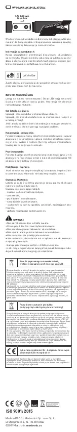 Preview for 6 page of Mactronic Noise XTR 04 User Manual