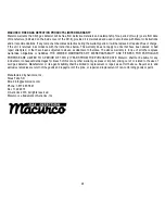 Preview for 24 page of Macurco CD-6 User Instruction