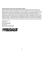 Preview for 72 page of Macurco CD-6 User Instruction