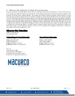 Preview for 42 page of Macurco CD-6G Operation Manual