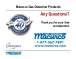 Preview for 22 page of Macurco CM-E1 Manual