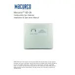 Macurco GD-2A Installation & Operation Manual preview