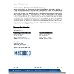 Preview for 11 page of Macurco GD-2A Installation & Operation Manual