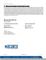 Preview for 29 page of Macurco RD-6 User Instructions