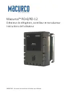 Preview for 31 page of Macurco RD-6 User Instructions