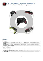 Mad Catz C.T.R.L Dual Integration Manual preview