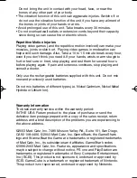 Preview for 3 page of Mad Catz GMCC62DAZ Instruction Manual