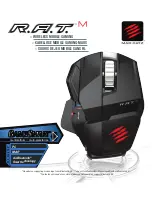 Mad Catz R.A.T.M Manual предпросмотр