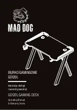 MAD DOG GD120L Manual preview