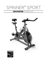 Предварительный просмотр 1 страницы Mad Dogg Athletics spinner SPORT Owner'S Manual