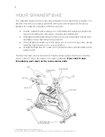 Предварительный просмотр 6 страницы Mad Dogg Athletics spinner SPORT Owner'S Manual