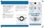 Mad Professor Snow White AutoWah Owner'S Manual preview