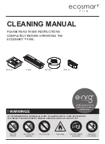 MAD Ecosmart Fire BK Series Cleaning Manual preview