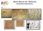 Preview for 3 page of MAD Marble Machine 1 Assembly Instructions Manual