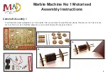 Preview for 4 page of MAD Marble Machine 1 Assembly Instructions Manual