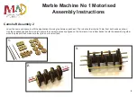 Preview for 5 page of MAD Marble Machine 1 Assembly Instructions Manual