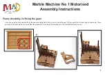 Preview for 9 page of MAD Marble Machine 1 Assembly Instructions Manual