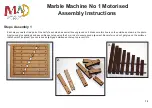 Preview for 12 page of MAD Marble Machine 1 Assembly Instructions Manual