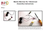 Preview for 21 page of MAD Marble Machine 1 Assembly Instructions Manual