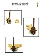 Preview for 7 page of MAD Simple Crank Automata Assembly Instructions Manual