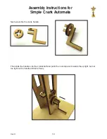 Preview for 10 page of MAD Simple Crank Automata Assembly Instructions Manual