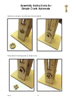 Preview for 11 page of MAD Simple Crank Automata Assembly Instructions Manual