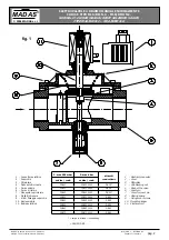 Предварительный просмотр 2 страницы Madas M16/RM N.C. DN 65 EEX Manual