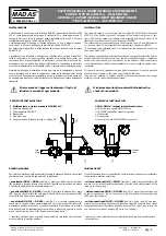 Предварительный просмотр 6 страницы Madas M16/RM N.C. DN 65 EEX Manual