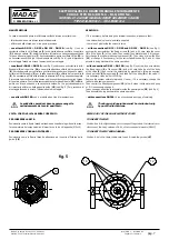 Предварительный просмотр 7 страницы Madas M16/RM N.C. DN 65 EEX Manual