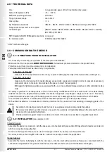 Preview for 10 page of Madas MVB/1 MIN Technical Manual